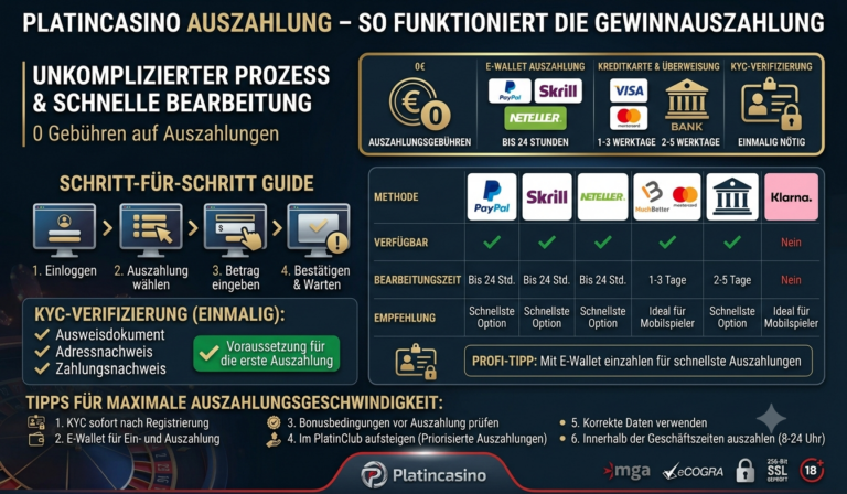 platincasino auszahlung